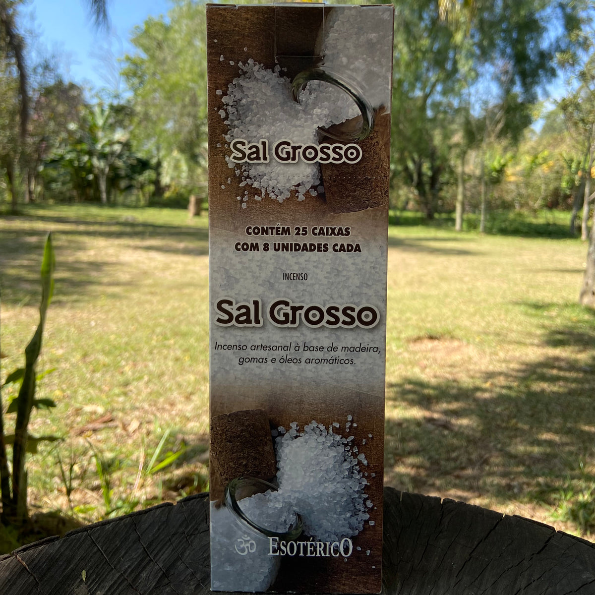 INCENSO SAL GROSSO - Caixa 25 Unidades